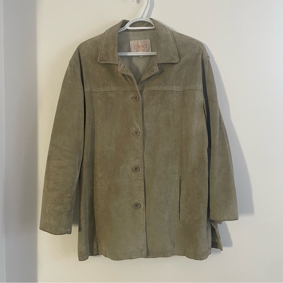 cleo Jackets & Blazers - Cleo Olive Green Jacket